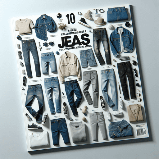 10 Ide Kombinasi Celana Jeans untuk Tampilan Fashion Aesthetic yang Menawan