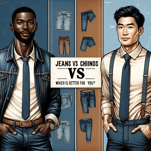 Celana Jeans vs Celana Chino: Mana yang Lebih Baik untuk Anda?