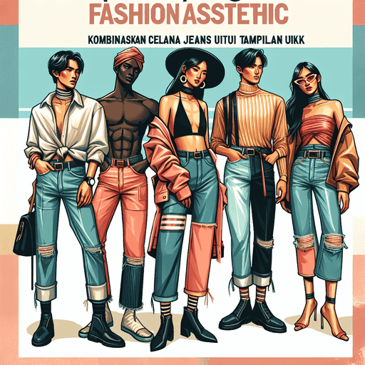 Inspirasi Fashion Aesthetic: Kombinasikan Celana Jeans untuk Tampilan Unik